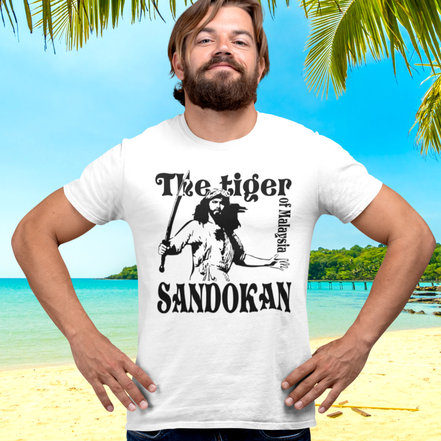 SANDOKAN - pánske tričko