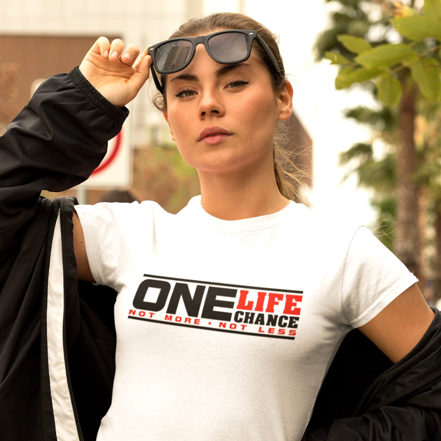 ONE LIFE - ONE CHANCE - dámske tričko 