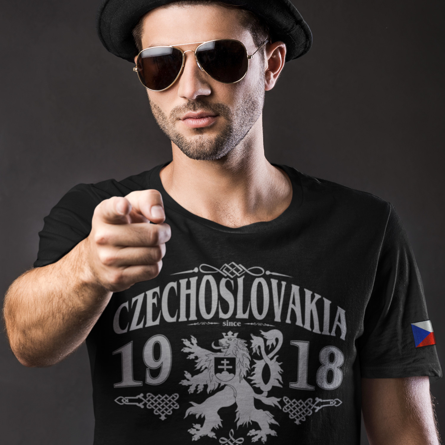 CZECHOSLOVAKIA 1918 - pánske tričko