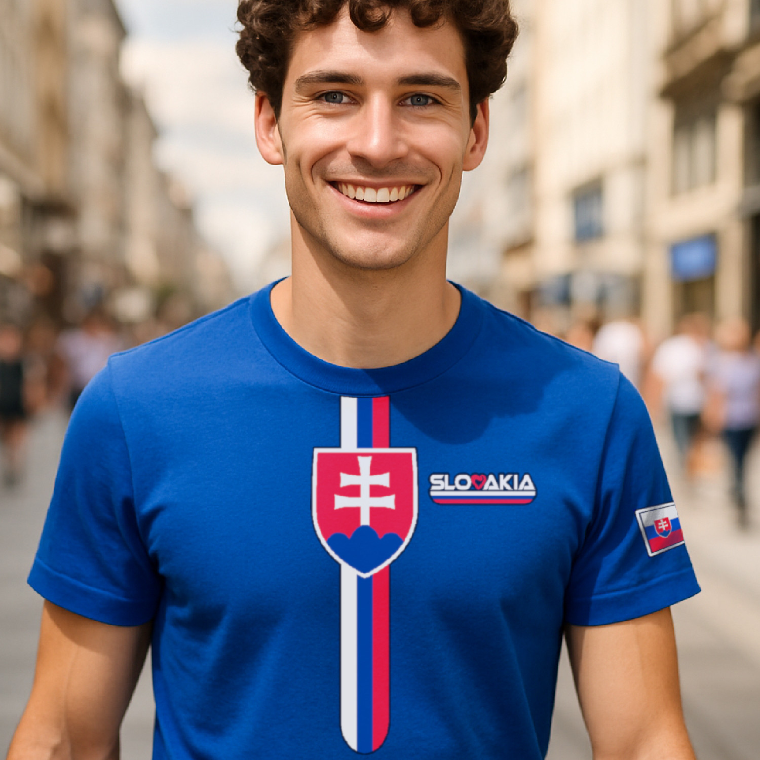 SLOVAKIAN FAN - pánske tričko 