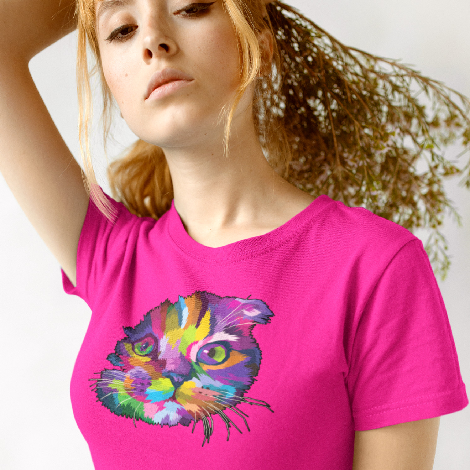 CAT'S LOOK - dámske tričko  