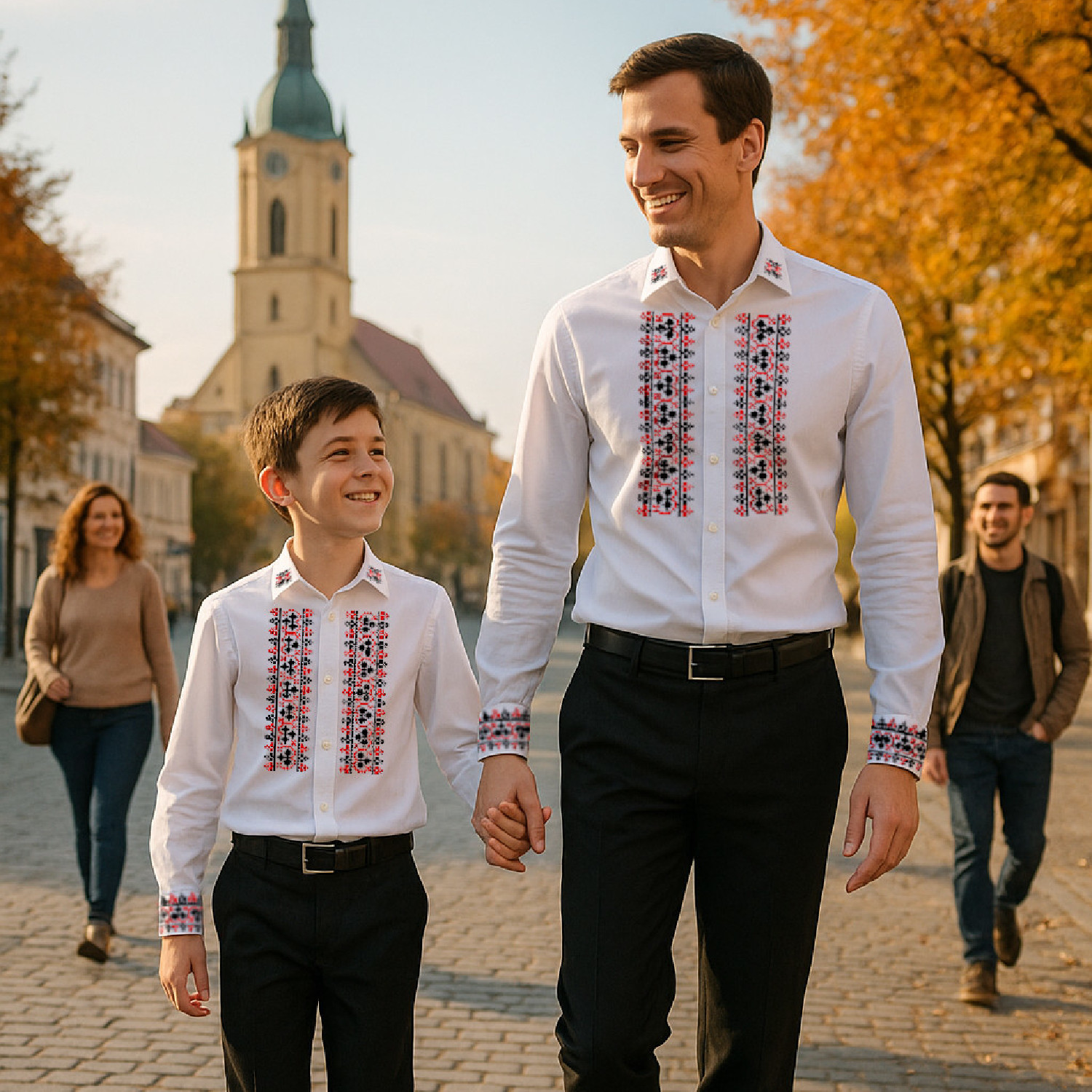 JÁN (Krupina) - vyšívaná pánska košeľa exkluzív