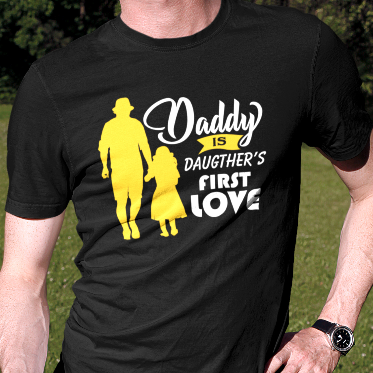 "DAD AND DAUGHTER" - pánske tričko 
