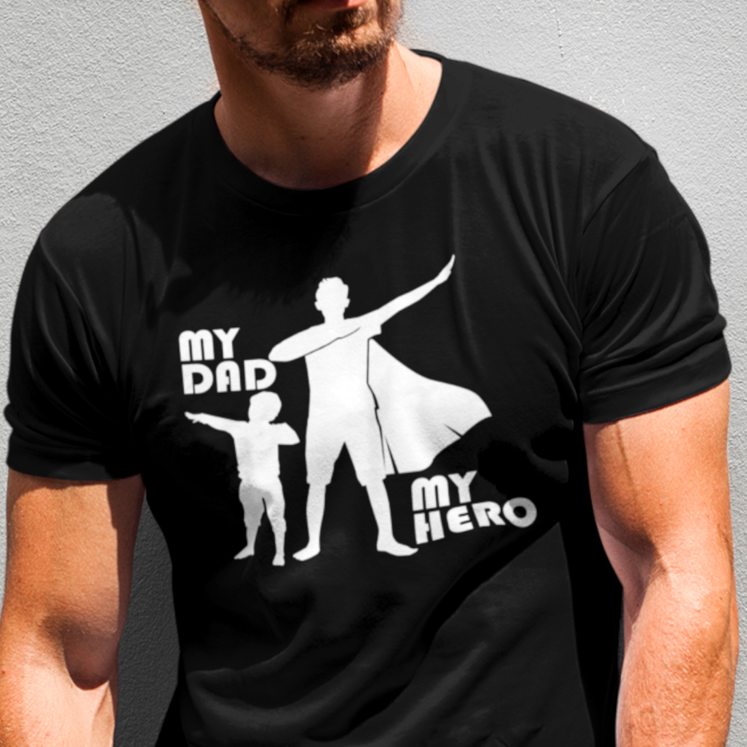 "MY DAD - MY HERO" - pánske tričko 