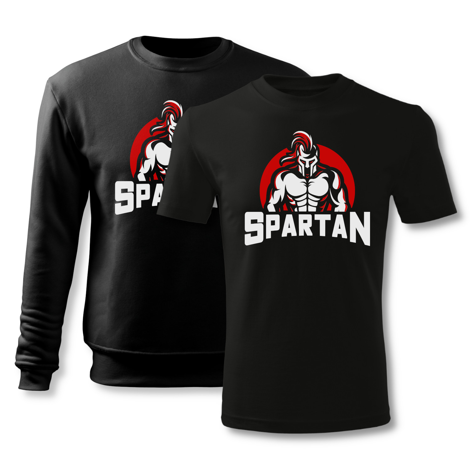 "SPARTAN - set" - pánska/unisex mikina a tričko